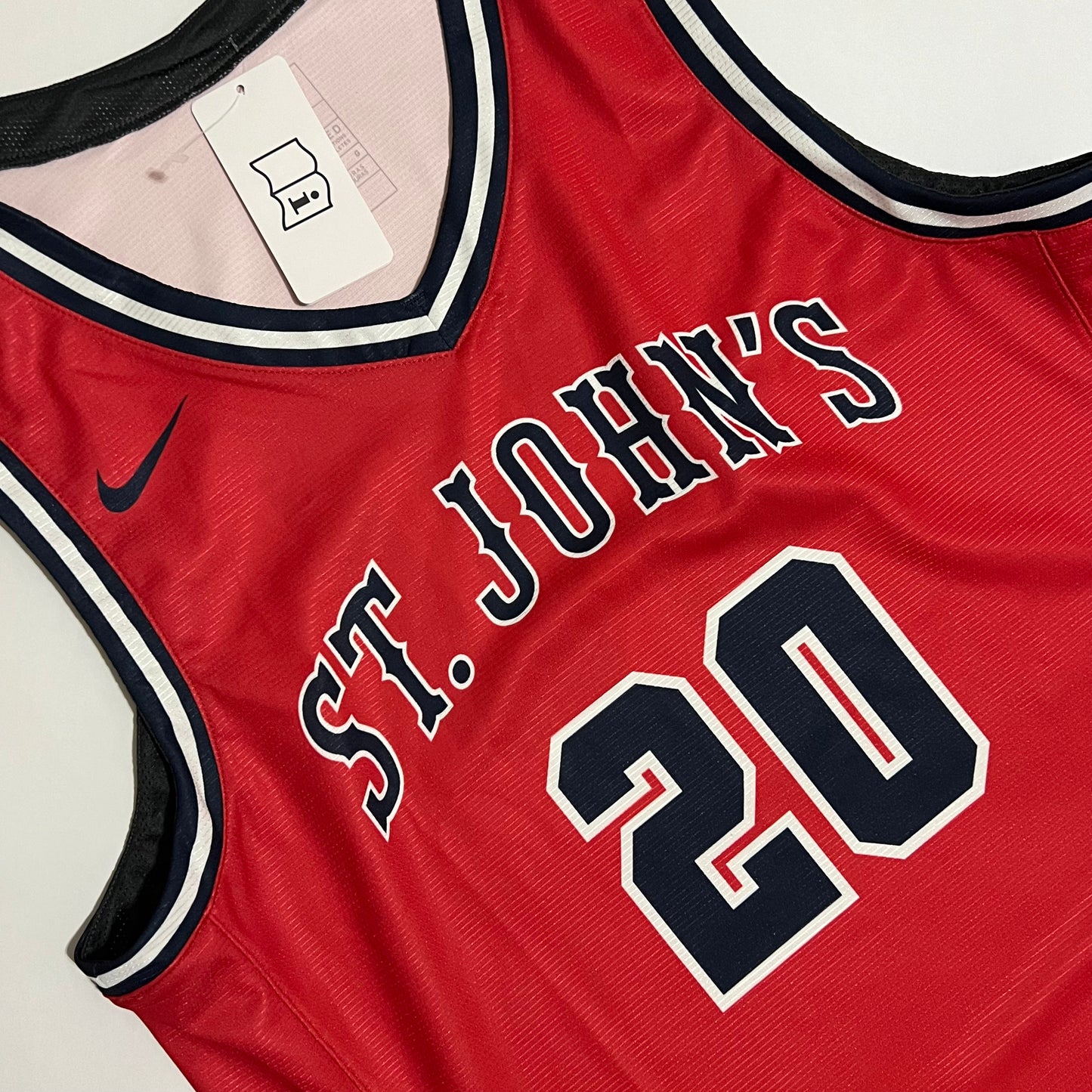 St. John’s Red Storm Nike Sample Basketball Uniform - L