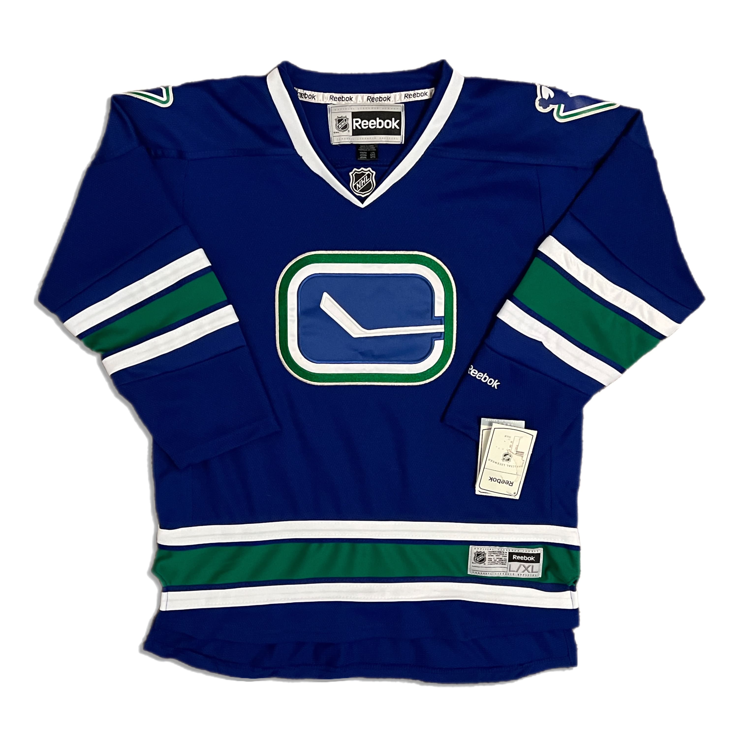 Reebok best sale canucks jersey