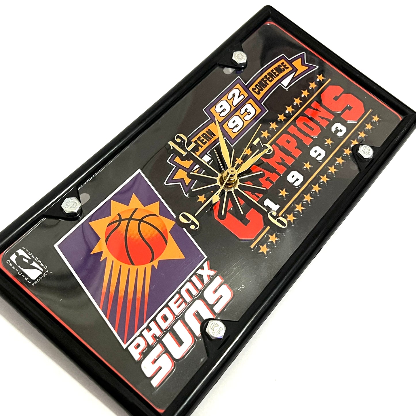 90’s Phoenix Suns Western Conference Champs Wall Clock