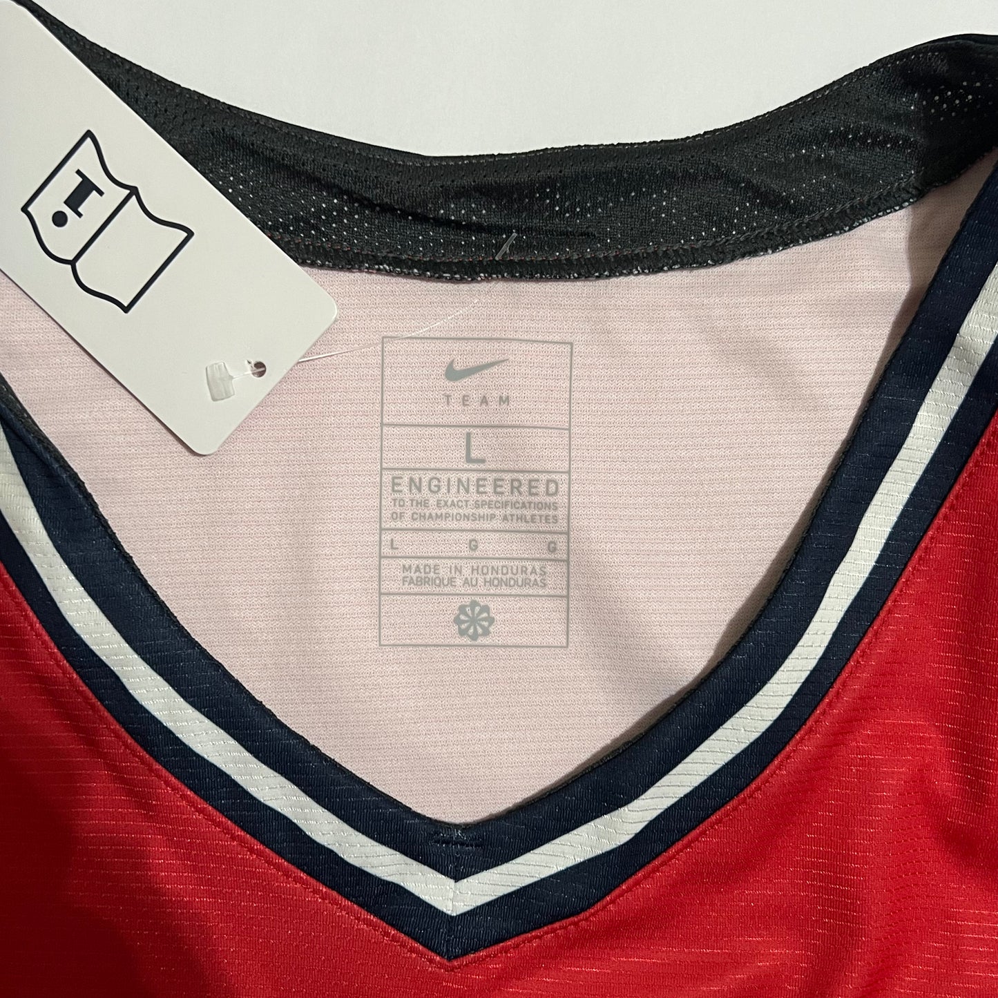 St. John’s Red Storm Nike Sample Basketball Uniform - L