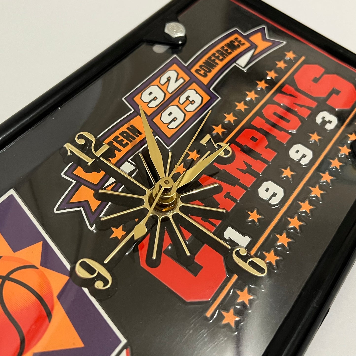 90’s Phoenix Suns Western Conference Champs Wall Clock