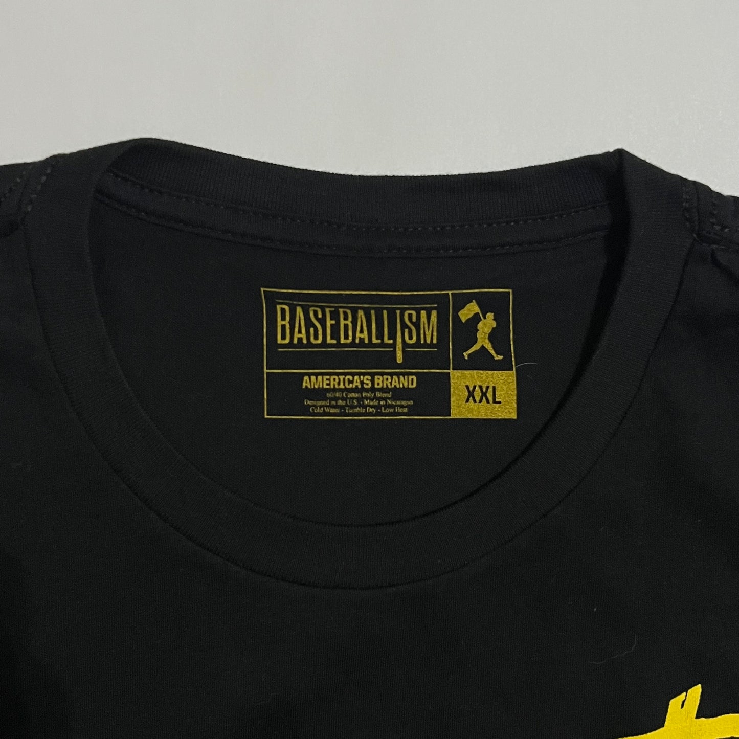 Roberto Clemente Name & Number Baseballism Shirt - 2XL