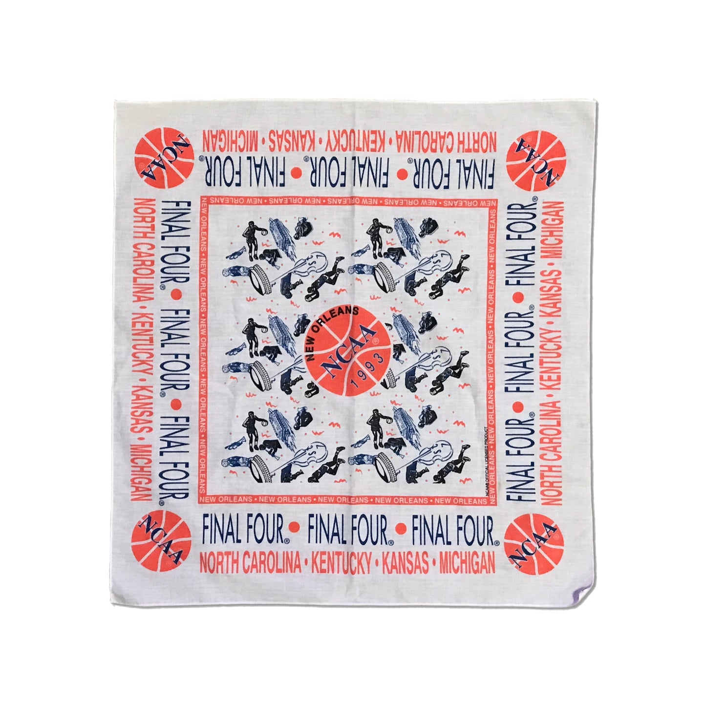 1993 NCAA Final Four New Orleans Bandana