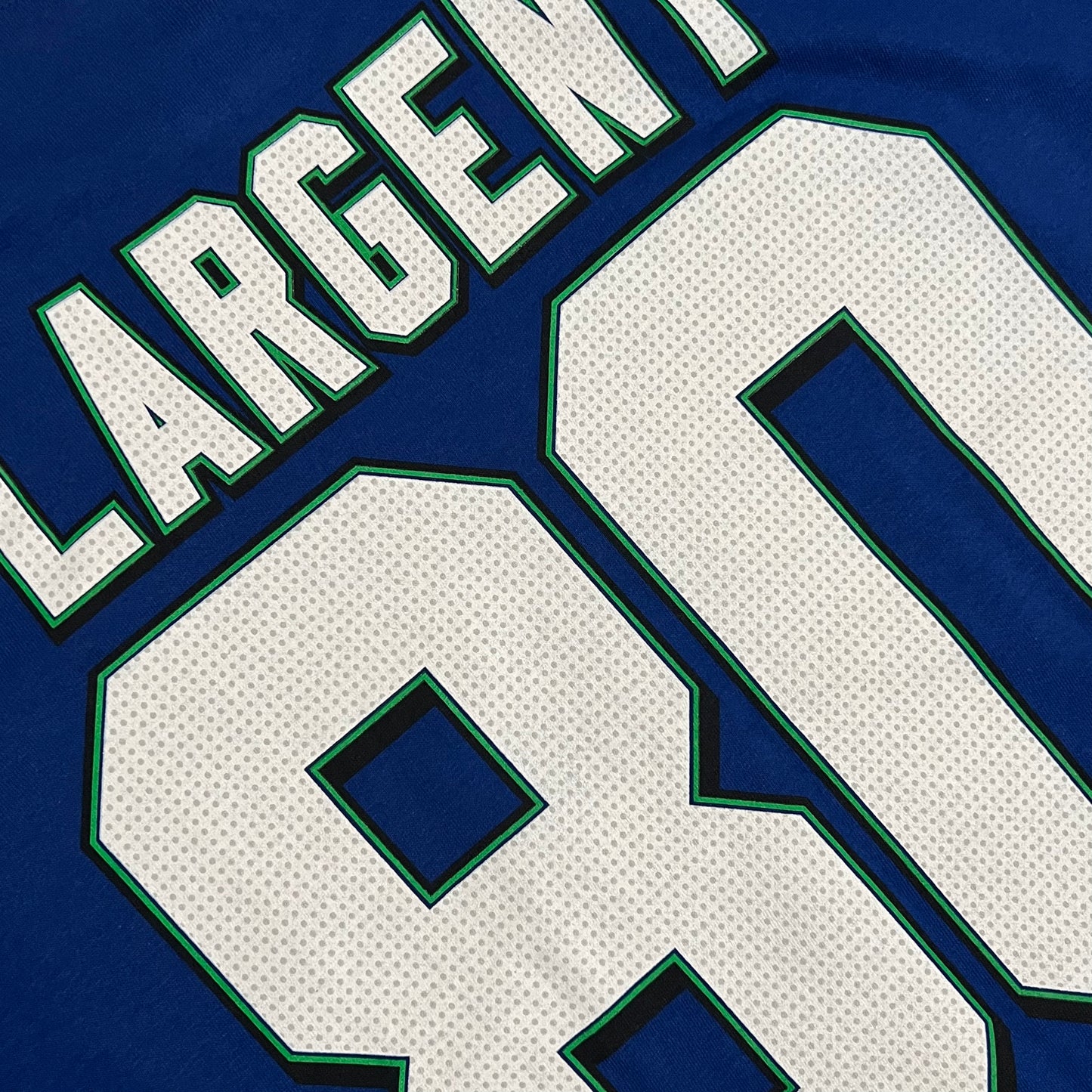 Steve Largent Seattle Seahawks NFL Hall of Fame Name & Number Shirt - XL