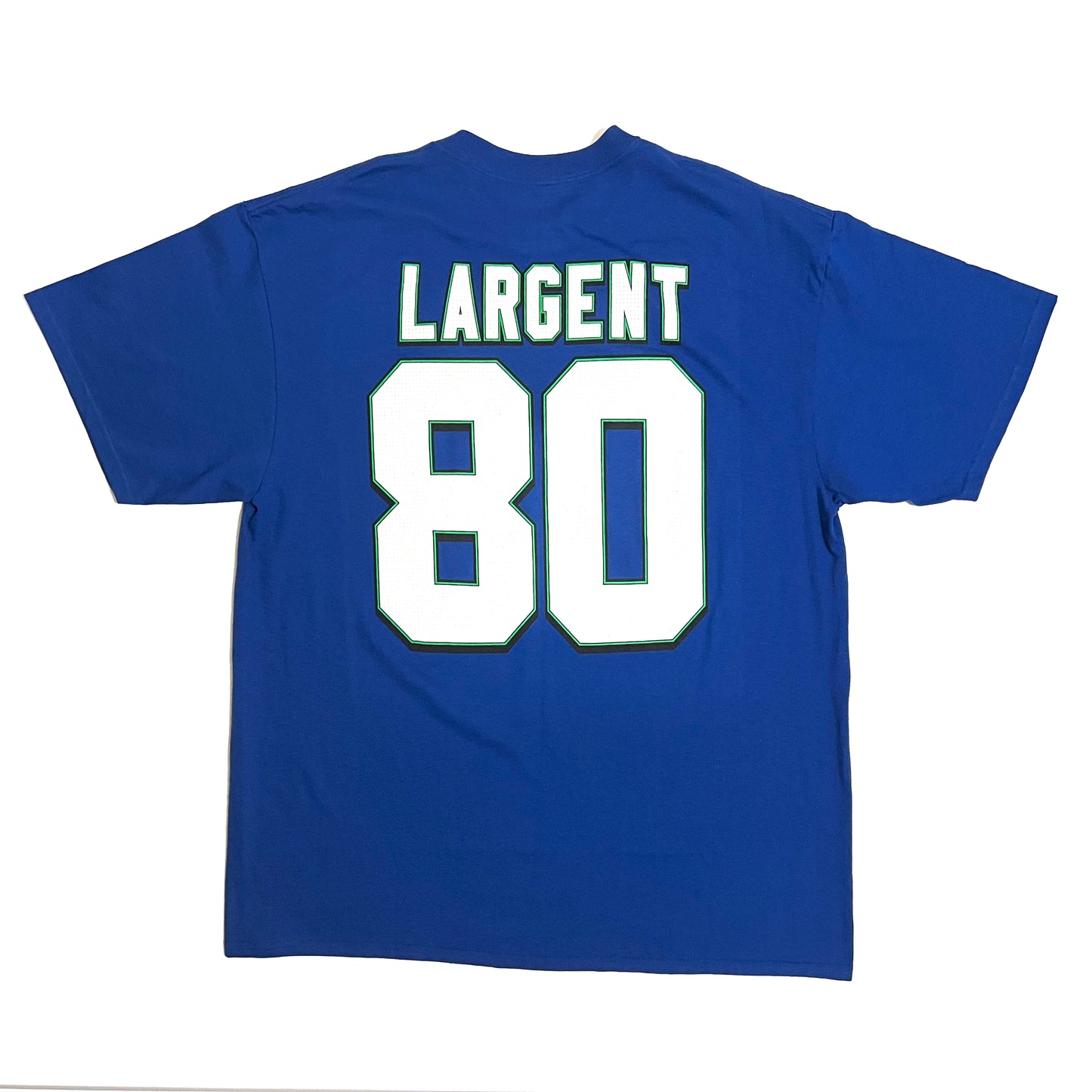 Steve Largent Seattle Seahawks NFL Hall of Fame Name & Number Shirt - XL