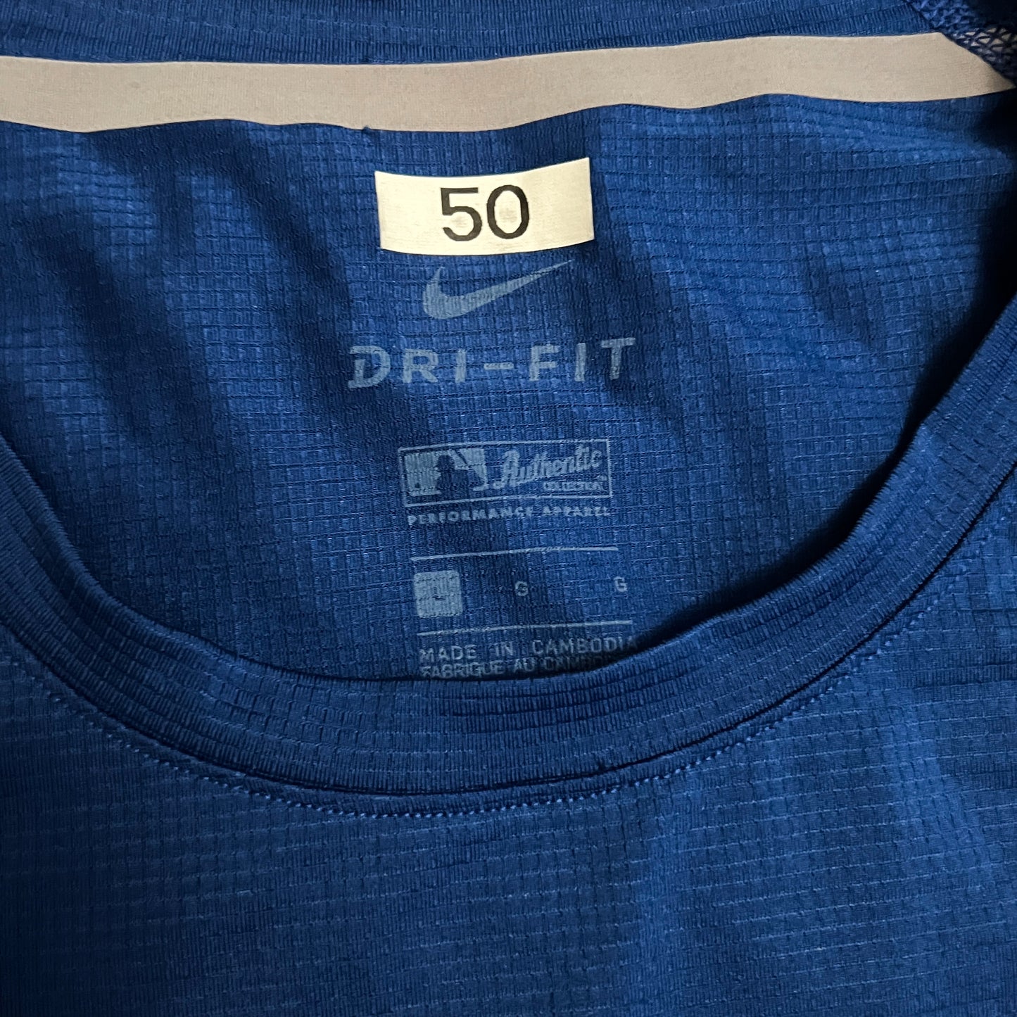 New York Mets 2021 #50 Miguel Castros Nike Dri Fit Shirt - L