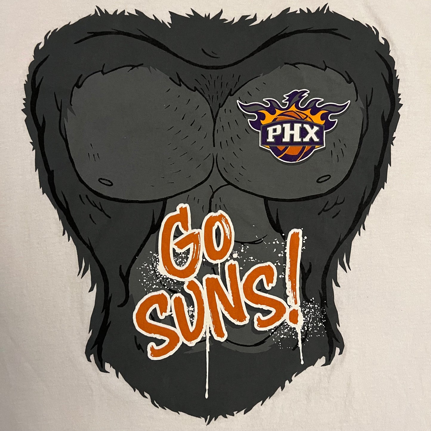 Phoenix Suns Gorilla Chest Shirt - L