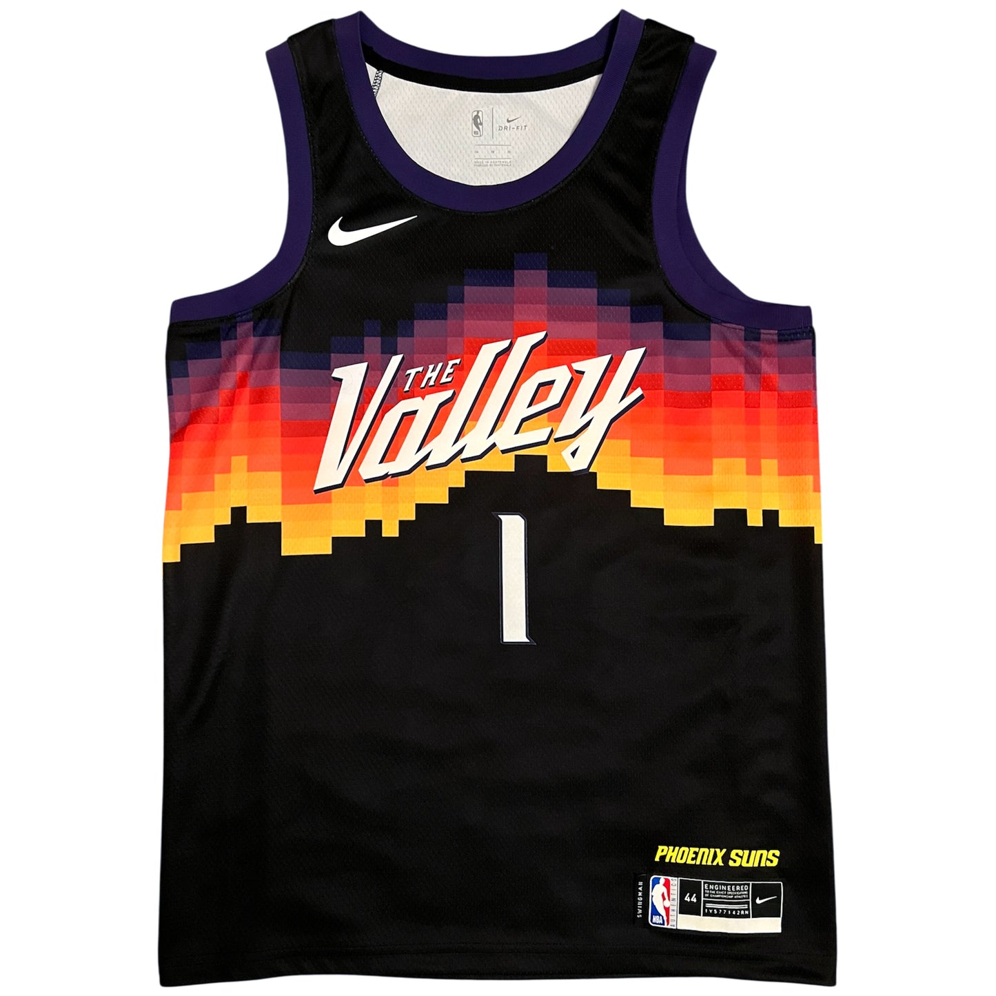 Devin Booker Phoenix Suns 2021 NBA Finals The Valley Jersey - M