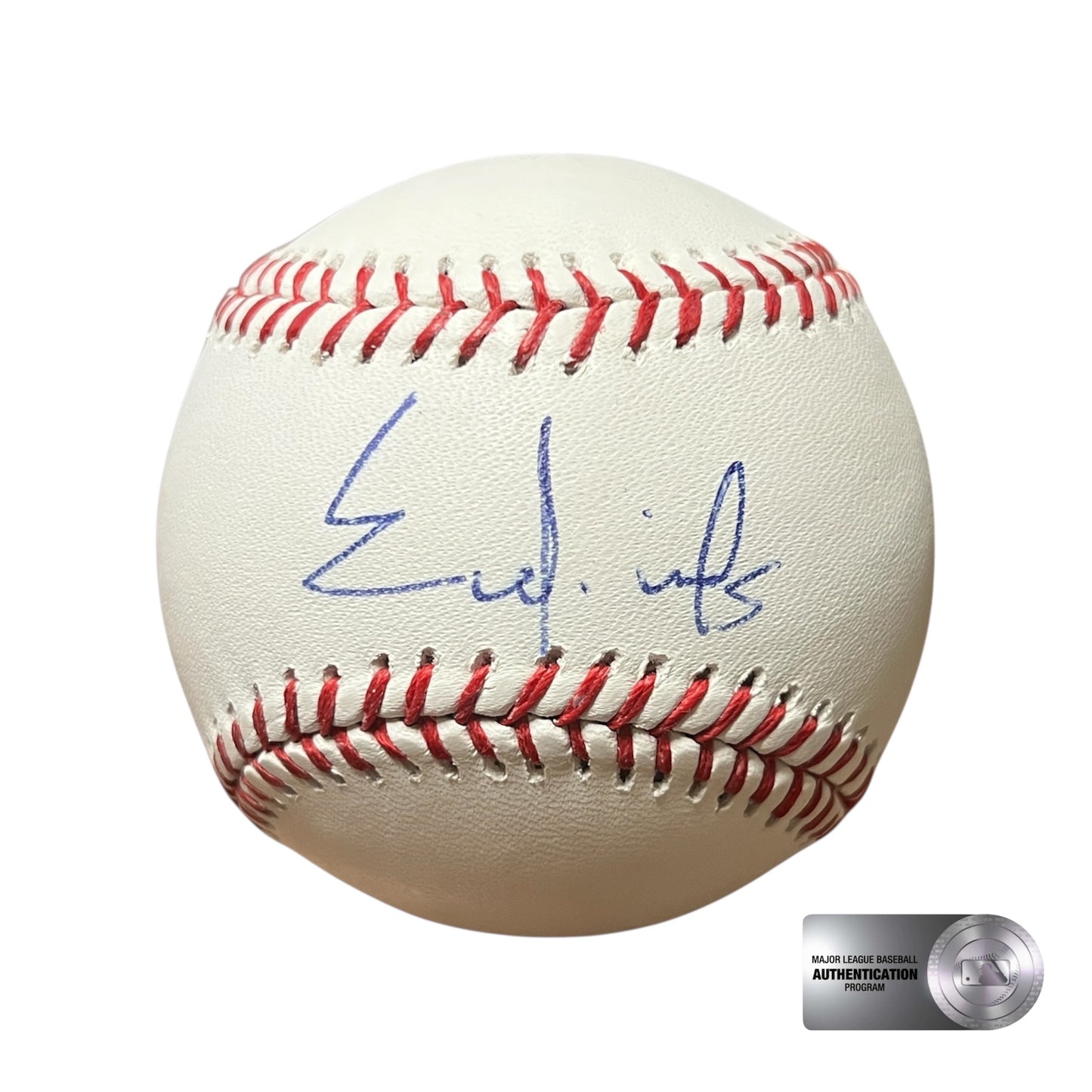 Ender Inciarte Signed Baseball 3x Gold Glove