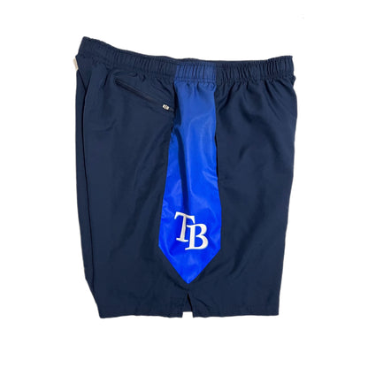 Tampa Bay Rays Aaron Slegers Player Issued Nike Training Shorts - 2XL