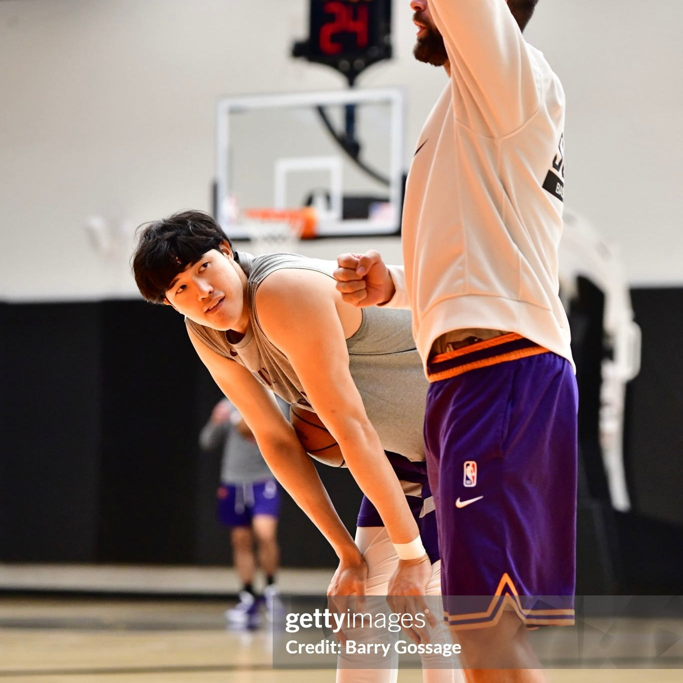 Authentic 2023/24 Phoenix Suns Training Shorts - M