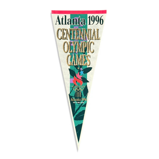 1996 Atlanta Centennial Olympic Games Pennant