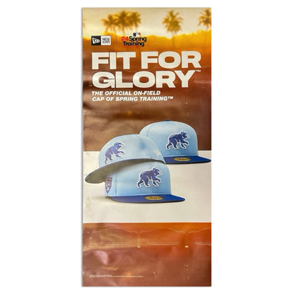 Chicago Cubs 2024 Spring Training New Era Advertisement Banner