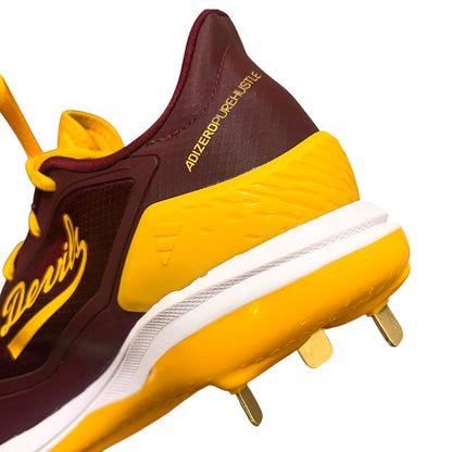 Team Issued Arizona State Sun Devils Softball Purehustle Elite Cleats - W8.5