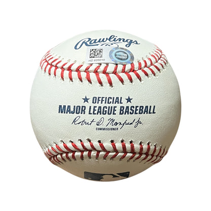 Ender Inciarte Signed Baseball 3x Gold Glove