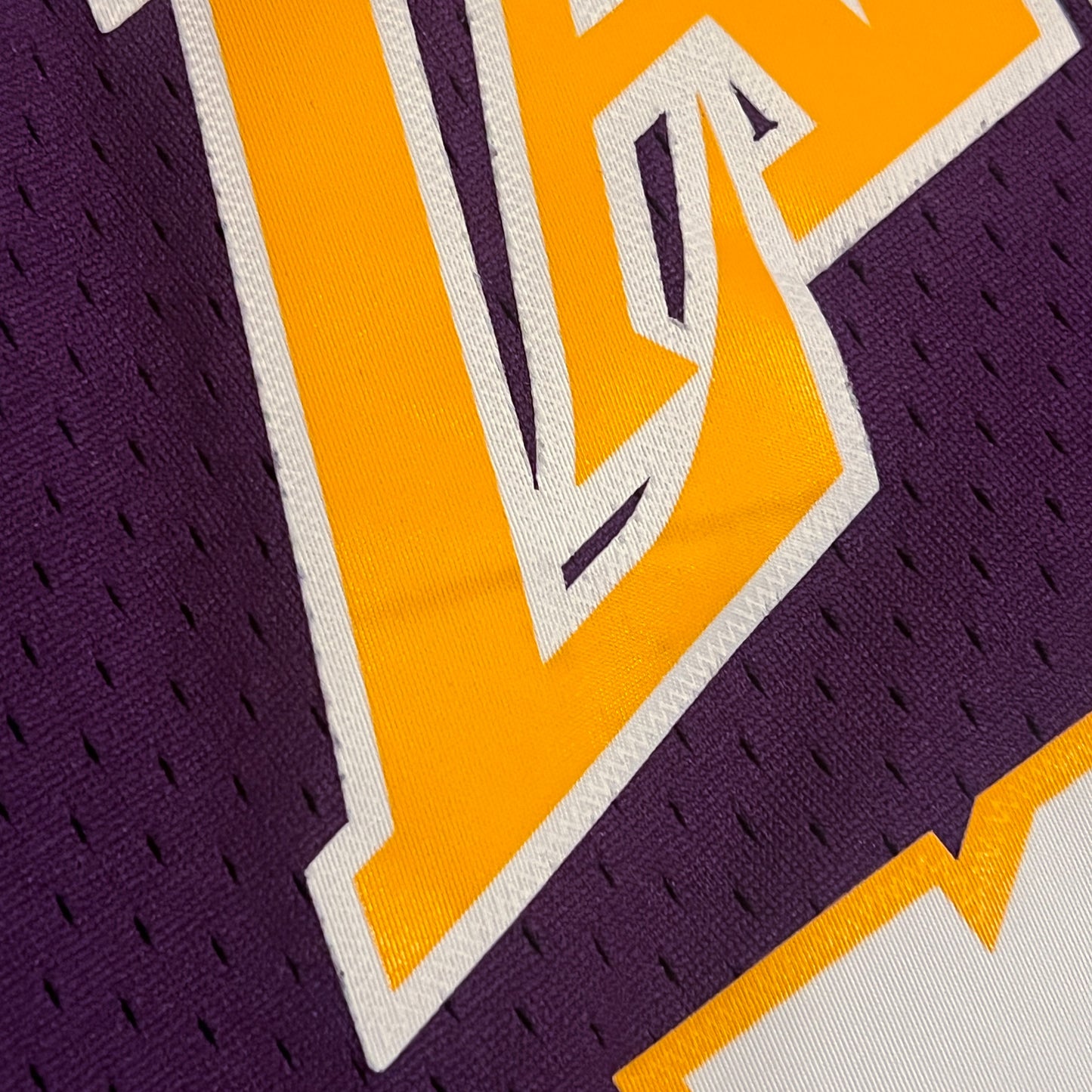 Kareem Abdul-Jabbar Los Angeles Lakers HWC Jersey - L