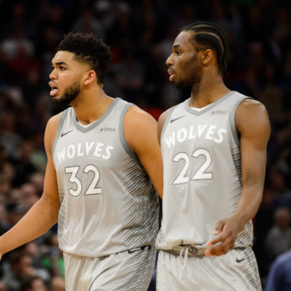 2017/18 Team Issued Minnesota Timberwolves City Edition Jersey - 46/L