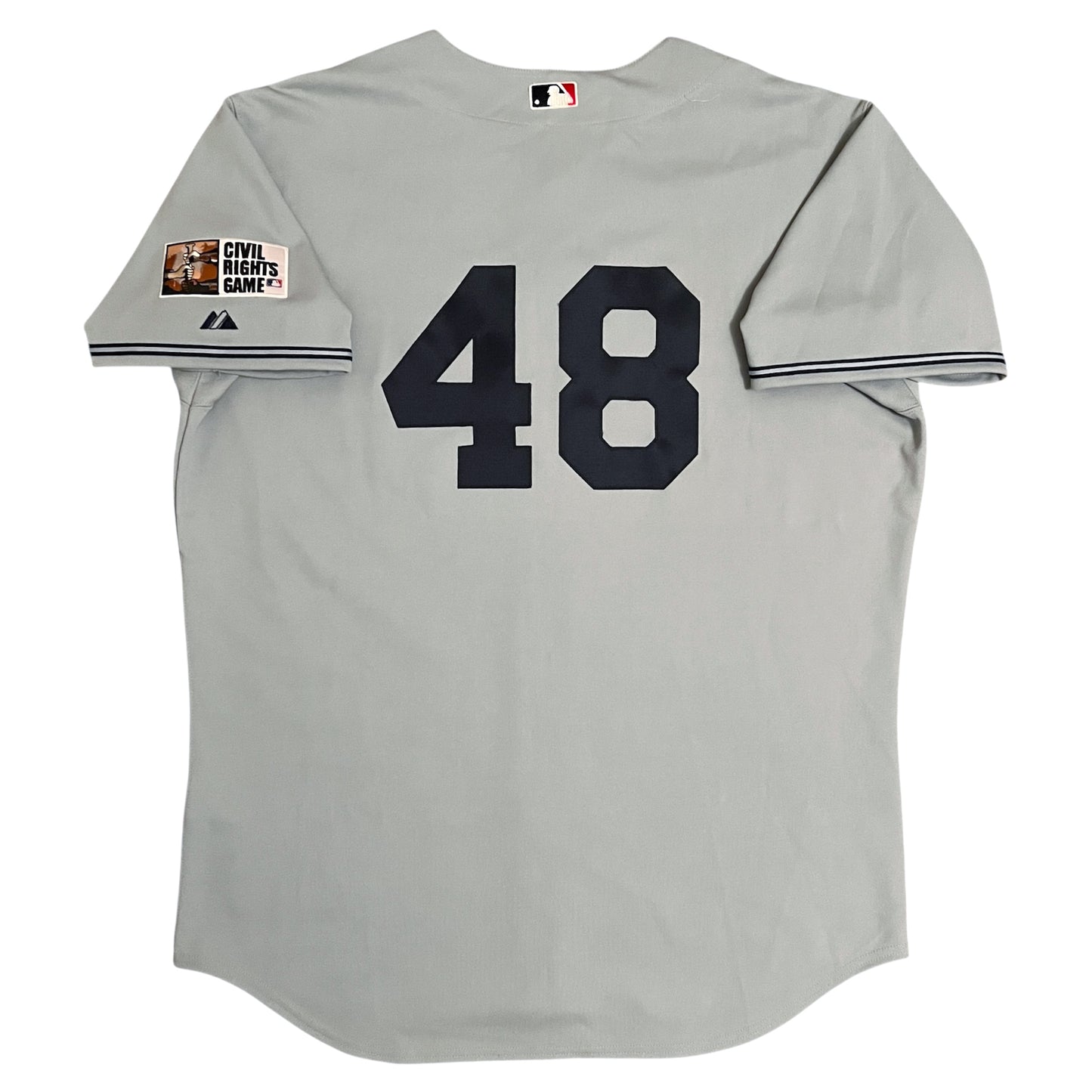 Authentic 2007 Cleveland Indians Travis Hafner Civil Rights Game Jersey - 52