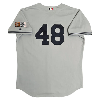 Authentic 2007 Cleveland Indians Travis Hafner Civil Rights Game Jersey - 52
