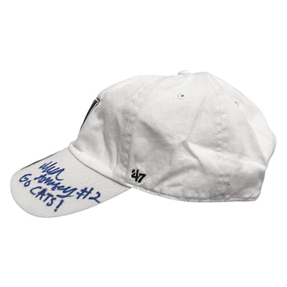 Signed Mark Armstrong #2 Villanova Basketball Hat