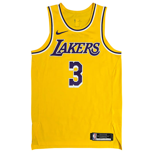 2020 Authentic Anthony Davis Los Angeles Lakers Jersey - 44/M