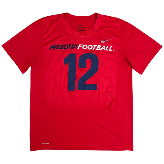 Team Issued Arizona Wildcats Football 2017 Training Shirt - L