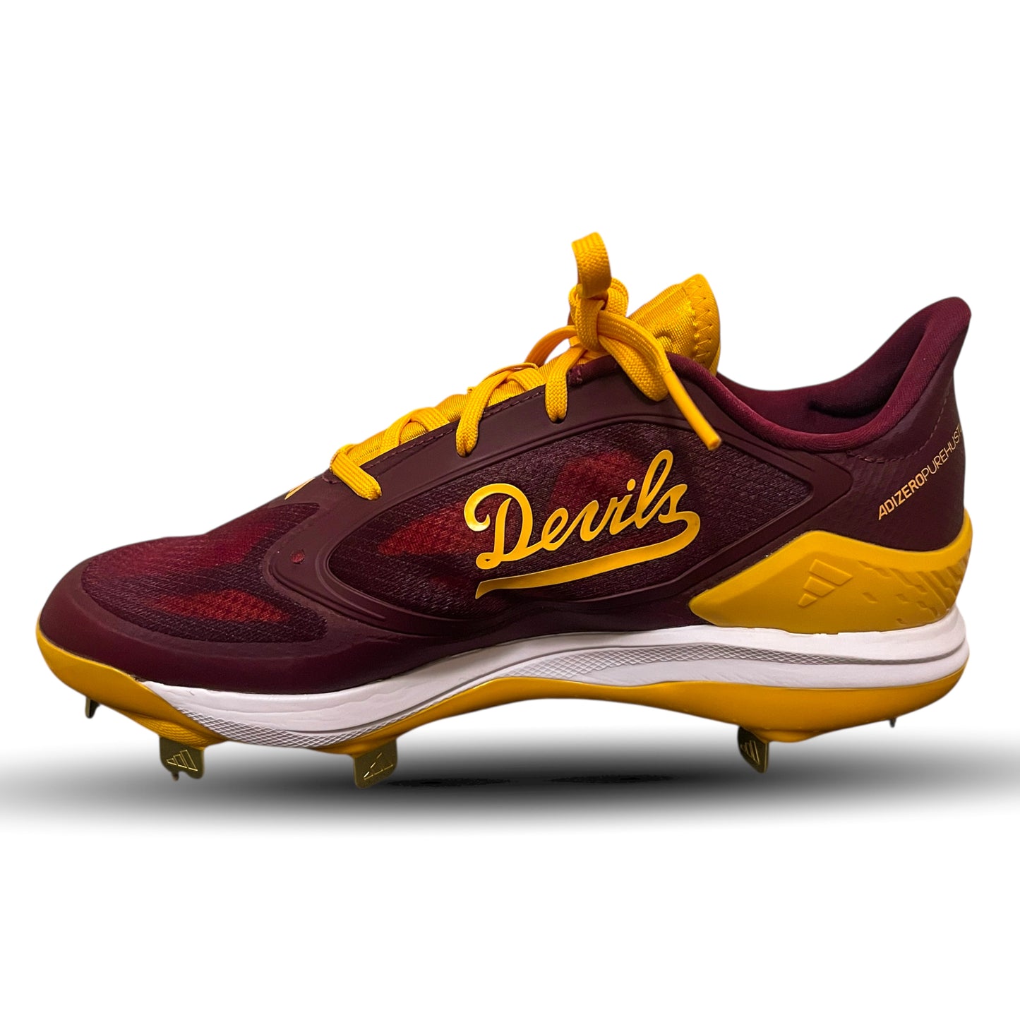 Team Issued Arizona State Sun Devils Softball Purehustle Elite Cleats - W8.5
