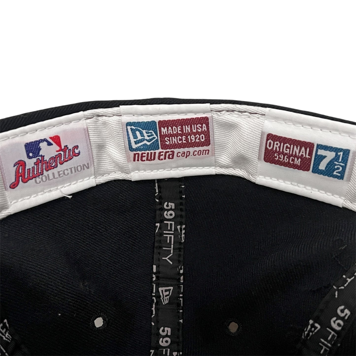Authentic Vintage New York Yankees 2000 World Series Hat - 7 1/2