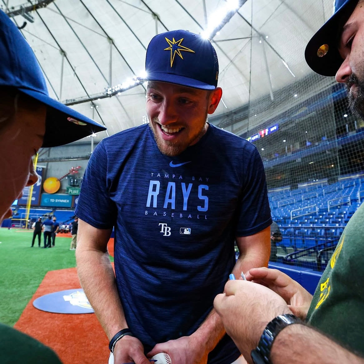 Tampa Bay Rays Team Issued Garrett Cleavinger 2023 Long Sleeve - XL