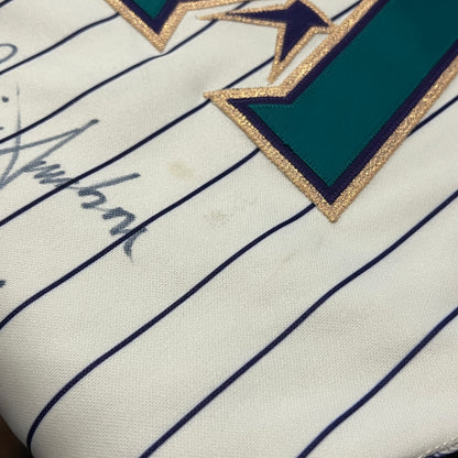 2001 Game Used Brian Anderson Signed Arizona Diamondbacks Jersey - 44/L