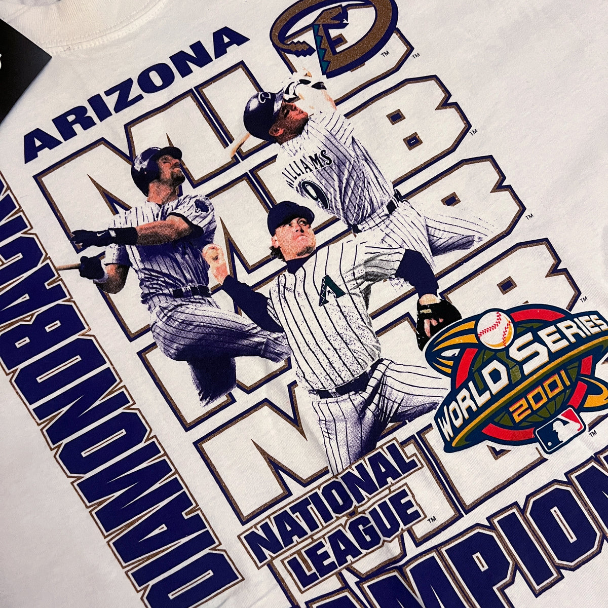 Vintage Arizona Diamondbacks 2001 NL Champs Shirt - 2XL