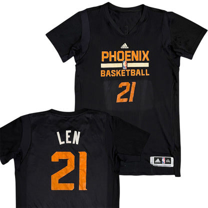 Team Issued 2014 Phoenix Suns Alex Len Summer League Jersey - 2XL