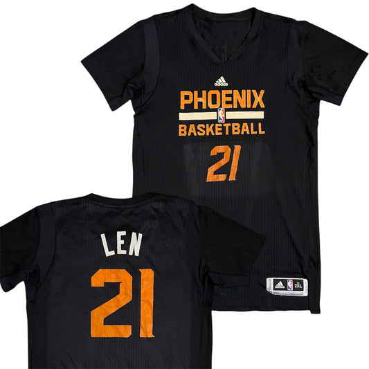 Team Issued 2014 Phoenix Suns Alex Len Summer League Jersey - 2XL