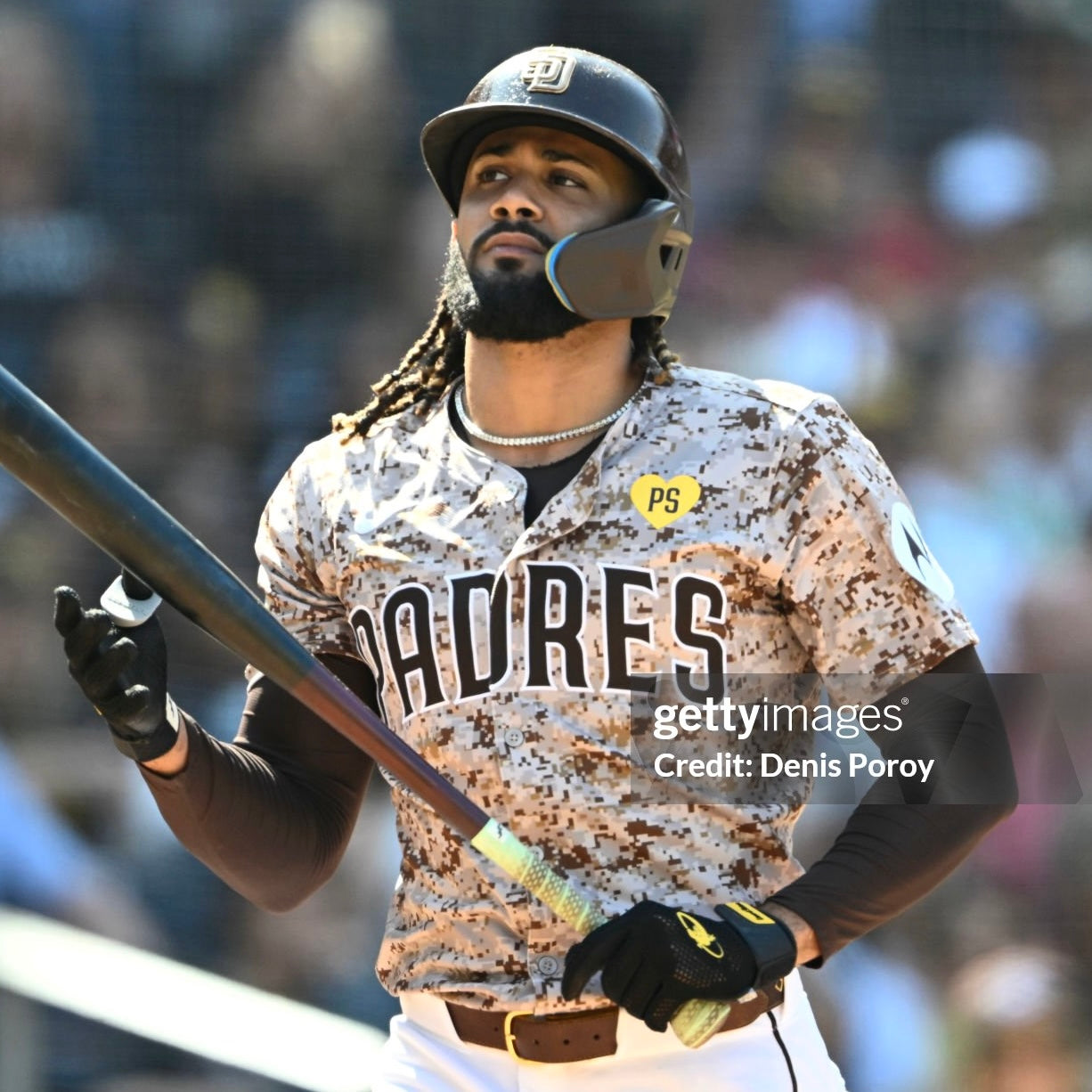 Team Issued San Diego Padres 2024 Military Appreciation Jersey - 46