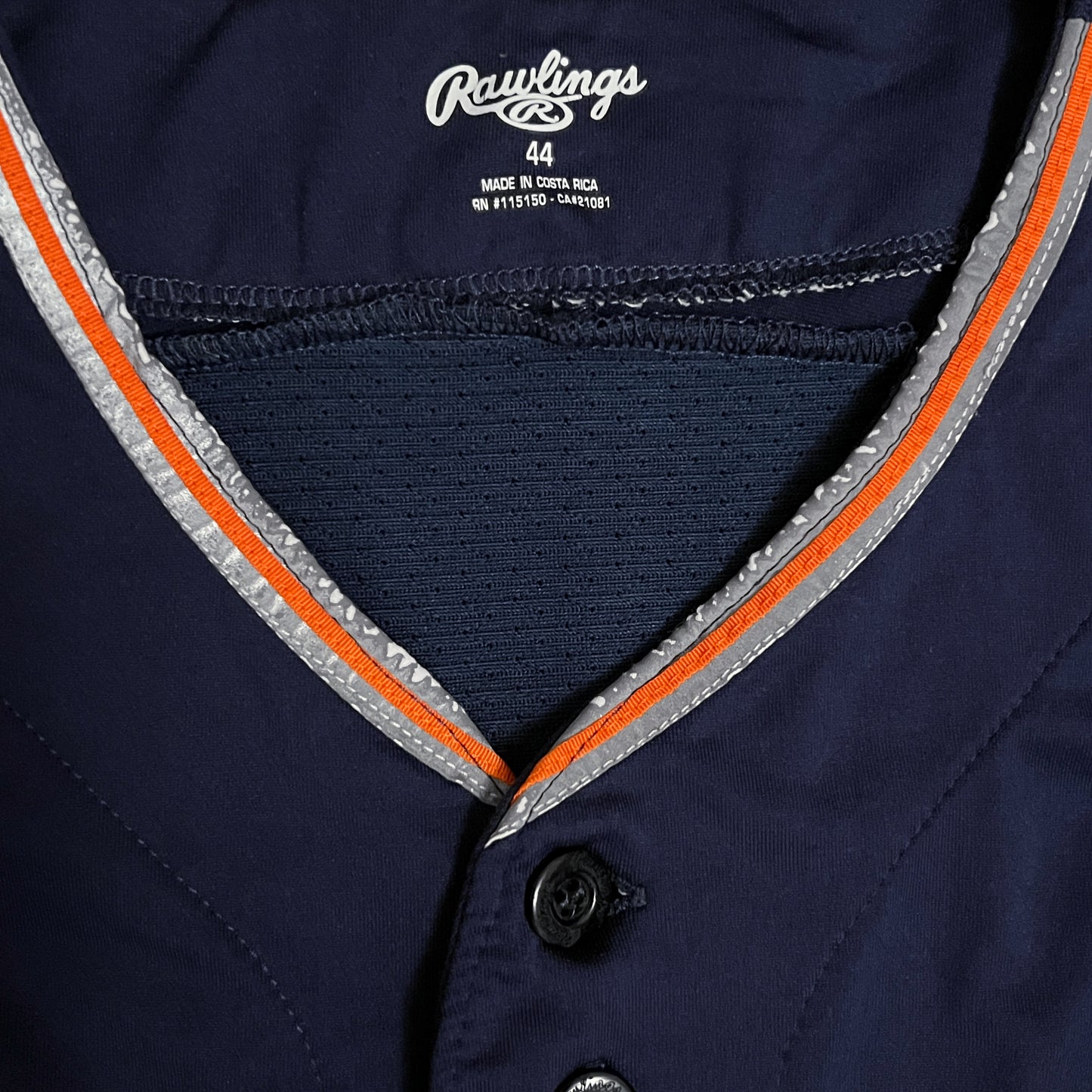 Team Issued 2015 Virginia Cavaliers Authentic Jersey - 44