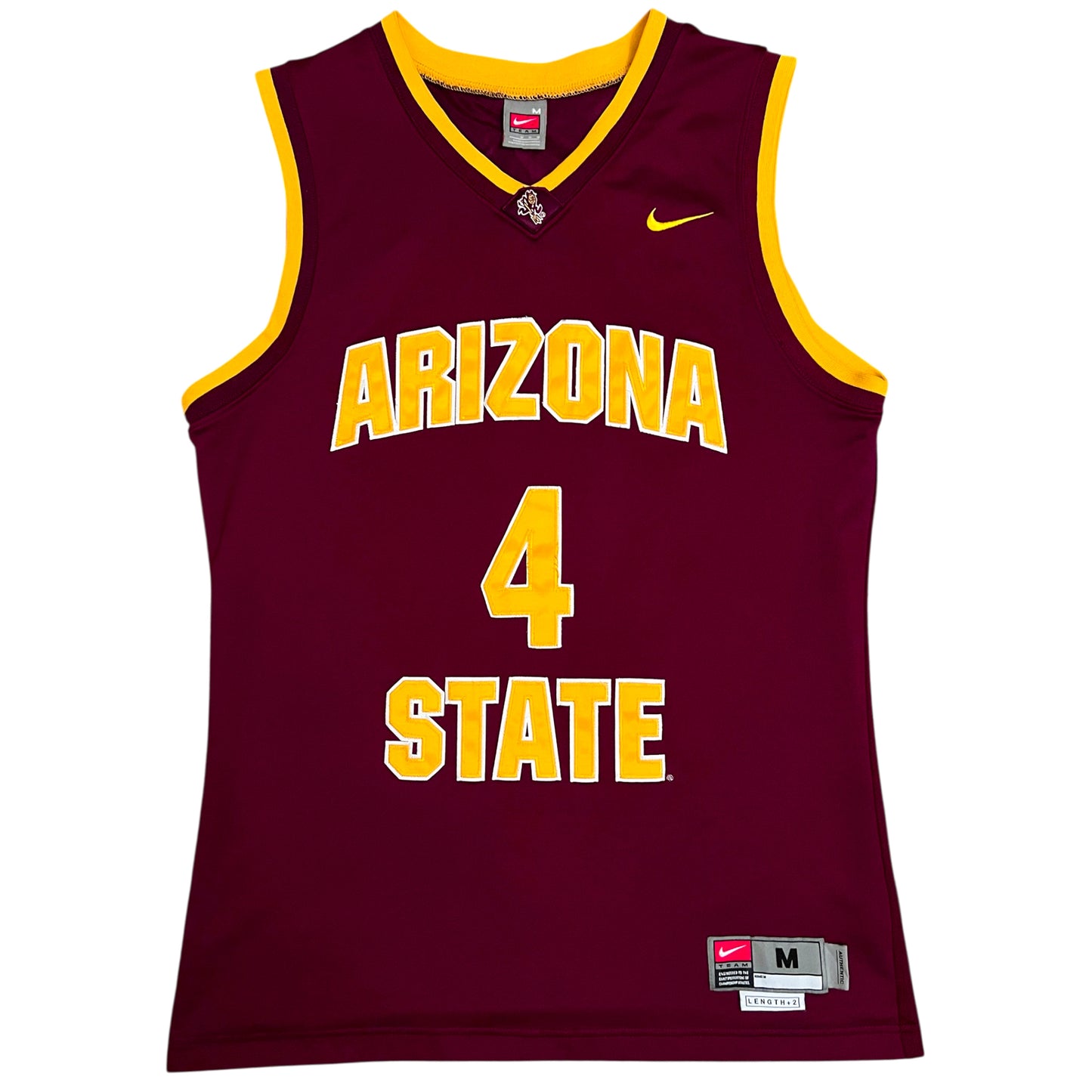 Authentic Arizona State Sun Devils Basketball Jersey - M