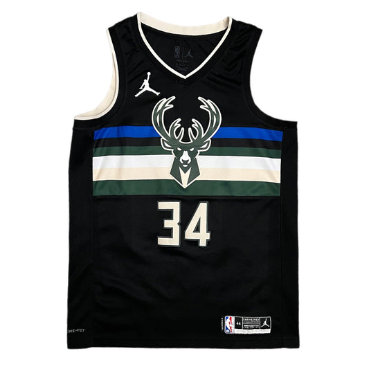 Giannis Antetokounmpo Milwaukee Bucks Statement Edition Swingman Jersey - 44/M