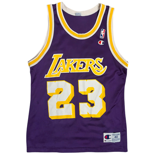 Vintage Cedric Ceballos Los Angeles Lakers Jersey - 40