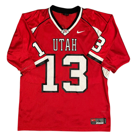 Vintage Utah Utes Football Jersey - L