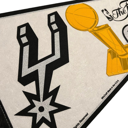 San Antonio Spurs 2014 NBA Finals Champions Pennant