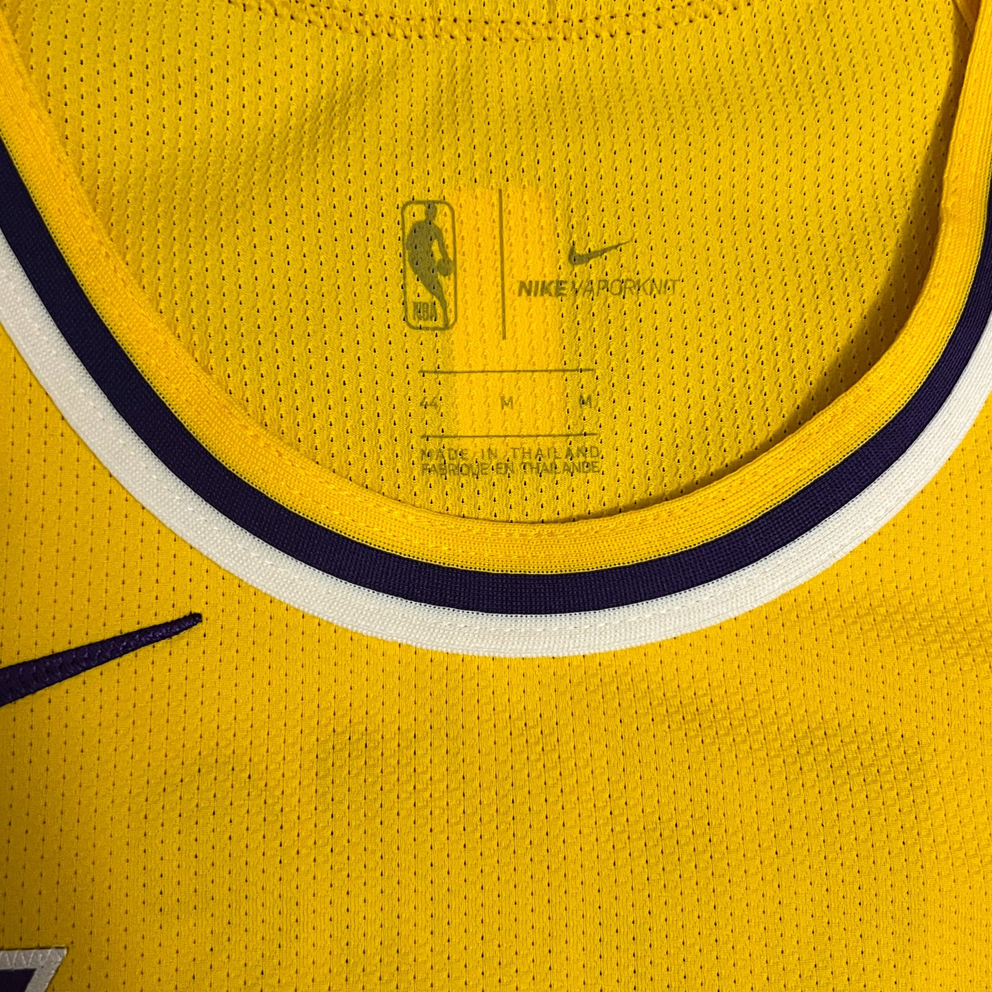 2020 Authentic Anthony Davis Los Angeles Lakers Jersey - 44/M