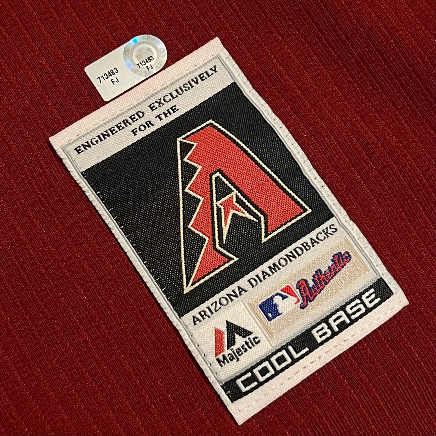 Team Issued Arizona Diamondbacks 2014 #57 Batting Practice Jersey - 48