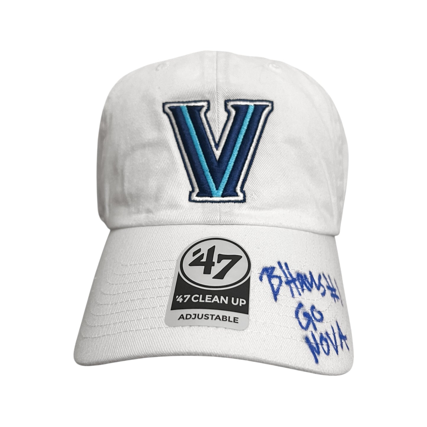 Signed Brendan Hausen #1 Villanova Basketball Hat