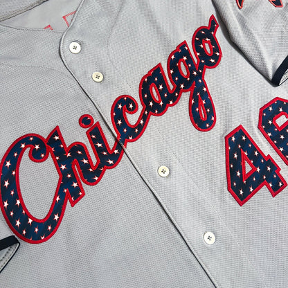 2018 Team Issued Chicago White Sox 4th of July Jersey - 48/XL