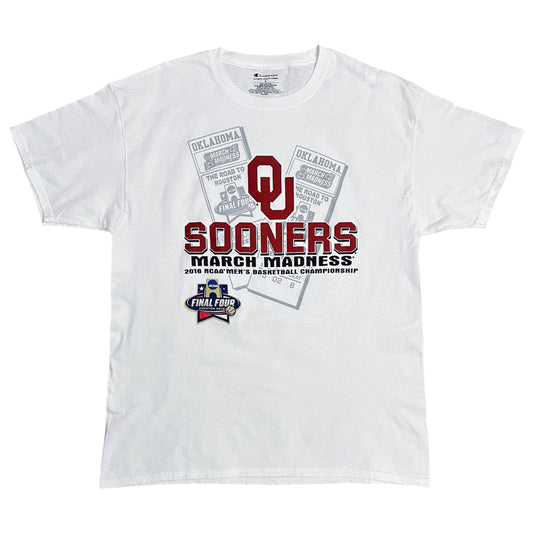 Oklahoma Sooners 2016 Final Four March Madness Shirt - L