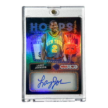 Larry Johnson New York Knicks Topps HS-LJ Auto