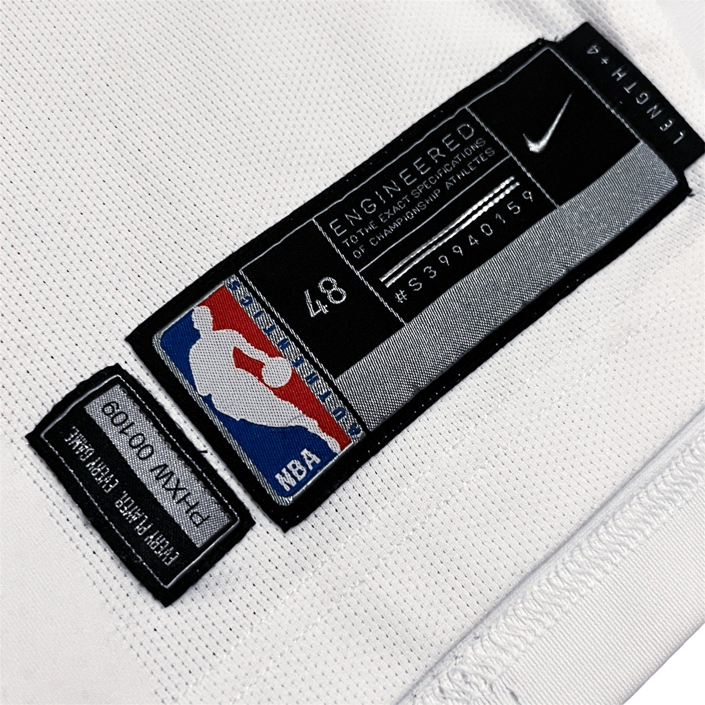 Signed 2017 Team Issued Phoenix Suns Josh Jackson Rookie Year Game Jersey - 48 +4” L