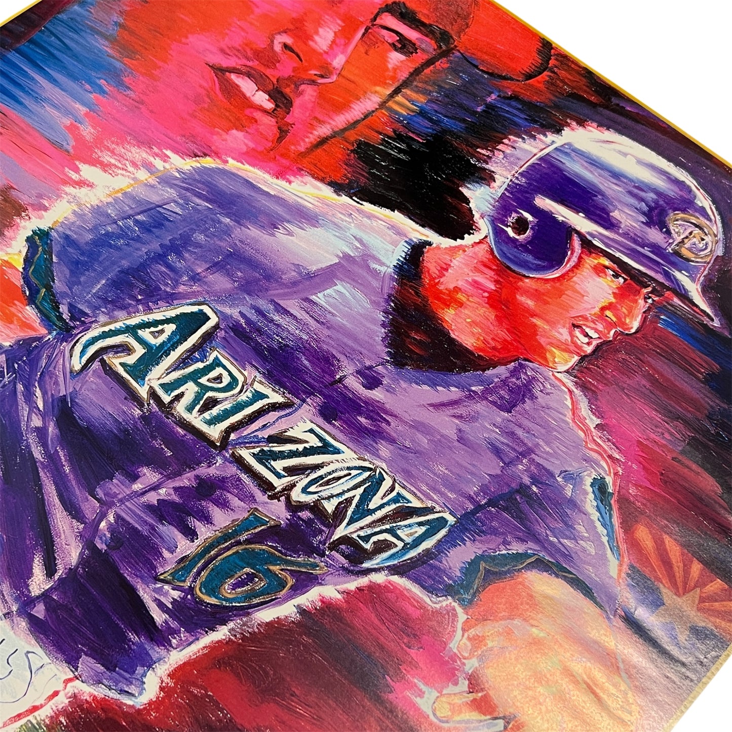 Vintage Travis Lee Arizona Diamondbacks 16x20 Poster