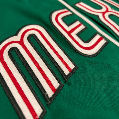 Deadstock Authentic Vinny Castilla Mexico 2006 WBC Majestic Jersey - 2XL