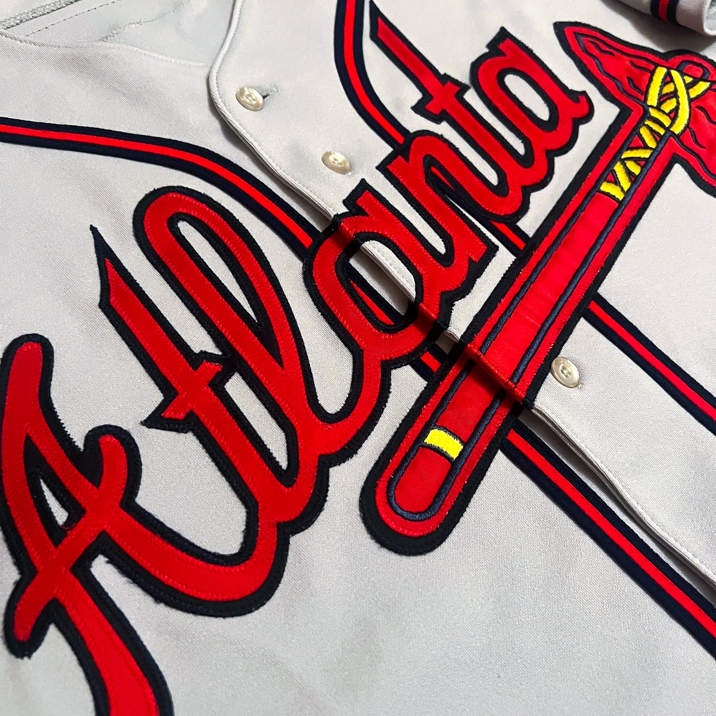 Vintage Team Issued Atlanta Braves 30th Annivesary Jersey - 46